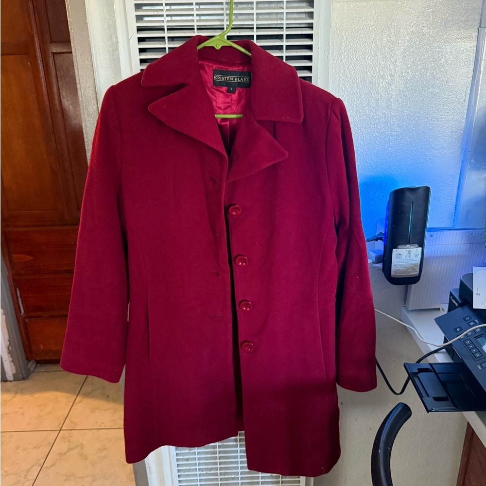 Kristen Blake Red Blazer Coat